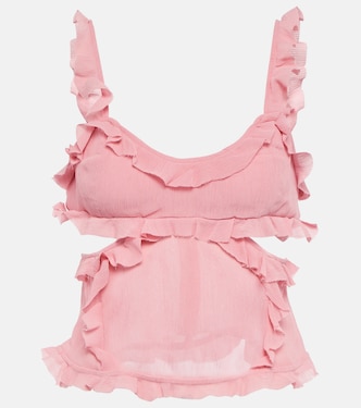 Ruffled top | Acne Studios
