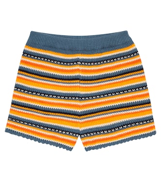 Marco striped cotton shorts | The New Society