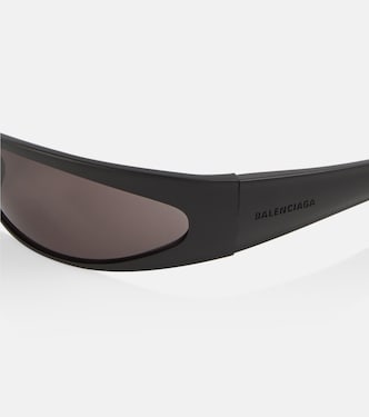 Reverse Xpander oval sunglasses in black - Balenciaga | Mytheresa