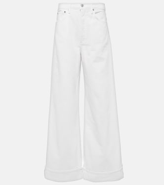 Dame Jean high-rise wide-leg jeans | Agolde