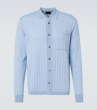 Cotton, silk and linen cardigan | Brioni