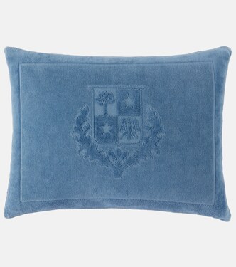 Crest cotton terry beach pillow | Loro Piana