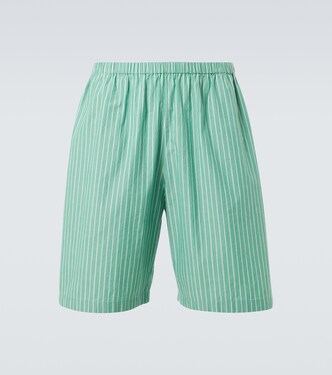 Zindel striped cotton shorts | The Row