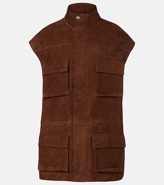 Turin oversized suede jacket | The Frankie Shop
