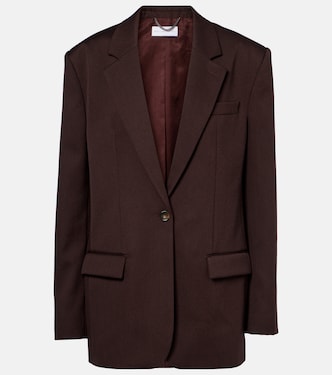 Single-breasted virgin wool blazer | Stella McCartney