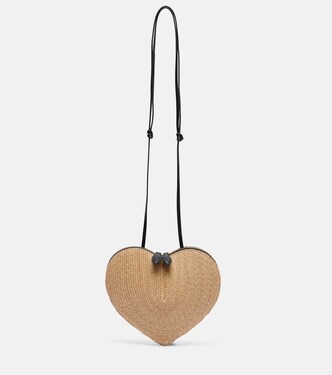 Le Cœur woven crossbody bag | Alaïa