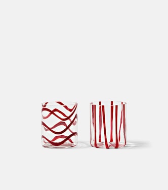 Set Cyrcus aus zwei Tumbler-Gläsern | NasonMoretti