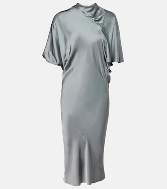 Robe midi en satin | Rick Owens