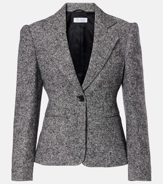 Salmone wool and silk blazer | Max Mara