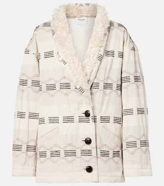 Qayla cotton-blend jacquard jacket  | Marant Etoile