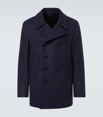 Abrigo marinero cruzado de lana | Tom Ford