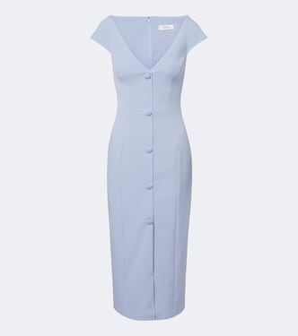 Robe de cocktail Klea en crêpe | Safiyaa
