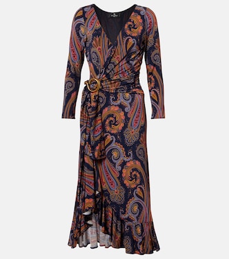 Paisley wrap dress | Etro