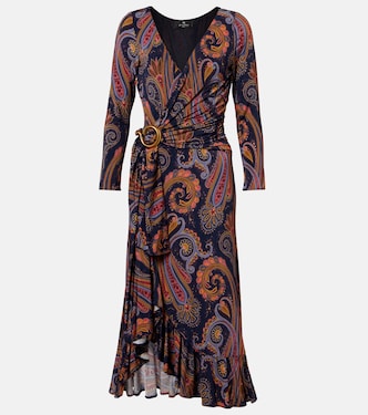 Paisley wrap dress | Etro