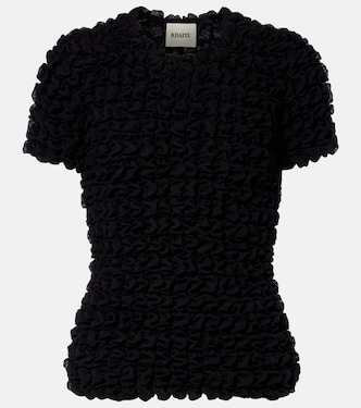 Top Polly aus Seidenchiffon | Khaite