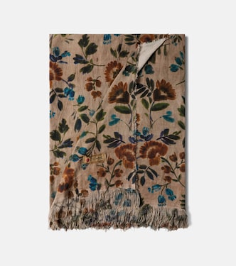Sollievo floral linen tablecloth | The House of Lyria