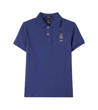 Polo Bear cotton polo shirt | Polo Ralph Lauren Kids