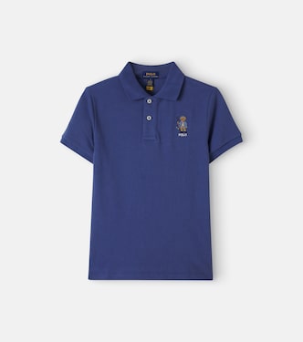 Polo Bear cotton polo shirt | Polo Ralph Lauren Kids