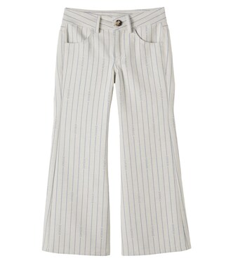 Schlaghose aus Baumwolle | Versace Kids