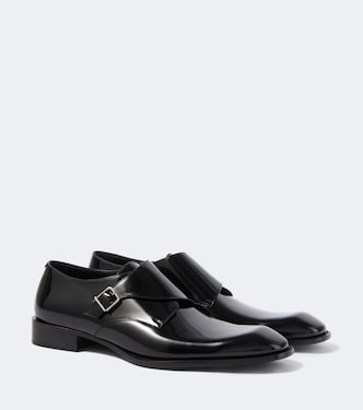 Monkstrap-Schuhe Connor aus Leder | Saint Laurent