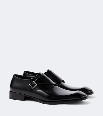 Monkstrap-Schuhe Connor aus Leder | Saint Laurent