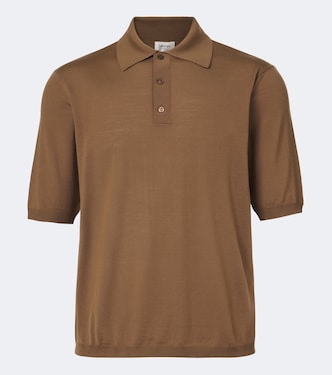 Wool polo shirt | Saint Laurent