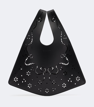 Mini floral leather shopper | Simone Rocha