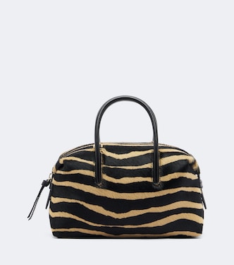 Stockholm Small calf hair top-handle bag | DeMellier