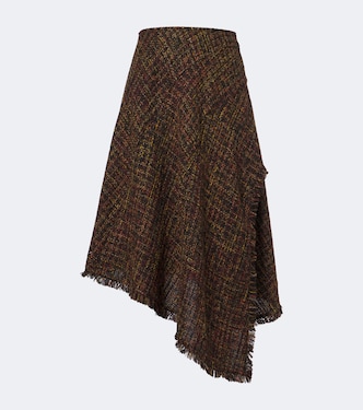 White Label Layne bouclé midi skirt | Proenza Schouler