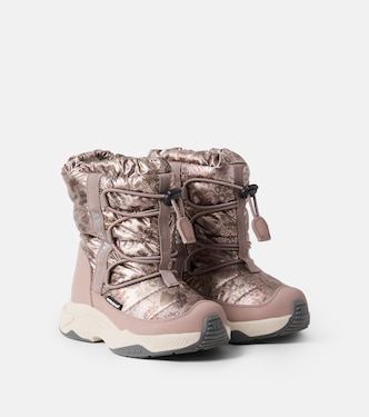 Cosmo floral boots | Wheat