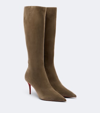 Miss Z suede knee-high boots | Christian Louboutin