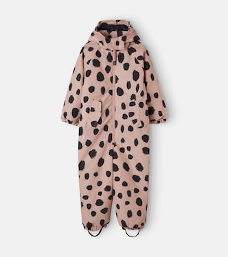 Maddy leopard-print technical snowsuit | Liewood