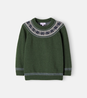Fair Isle wool-blend sweater | La Coqueta