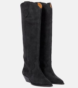 Denvee suede knee-high boots | Isabel Marant