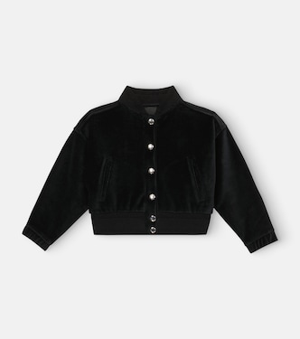 Velvet cardigan | Givenchy Kids