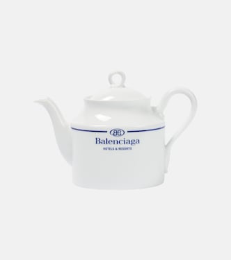 x Ginori 1735 logo porcelain teapot | Balenciaga