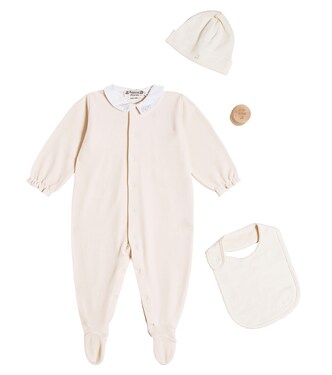 Baby onesie, hat and bib set | Bonpoint