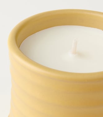 Honeysuckle Small scented candle in yellow - Loewe Home Scents