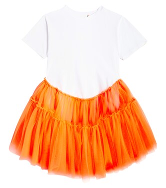 Jersey and tulle dress | Caroline Bosmans