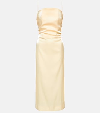 Robe midi Carino en satin | Jacquemus