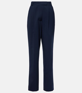 Pantalones rectos Bea de tiro alto | The Frankie Shop