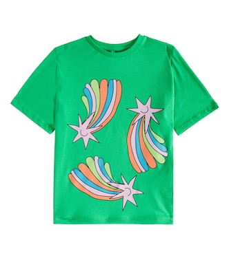 Printed cotton jersey T-shirt | Stella McCartney Kids