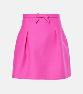 Minifalda de Crepe Couture | Valentino