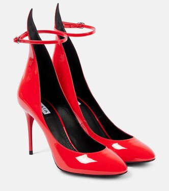 Decollete patent leather pumps | Alaïa