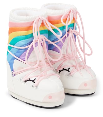 Icon Unicorn printed snow boots | Moon Boot Kids