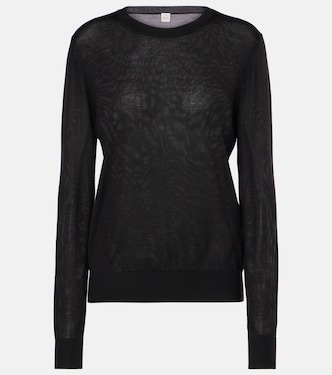 Wool and silk-blend sweater | Toteme