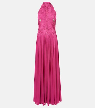 Attina halterneck gown | Costarellos