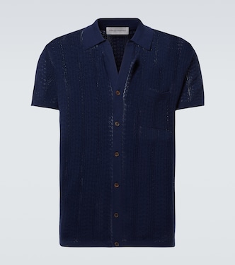Knitted wool shirt | King & Tuckfield