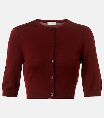 Cropped wool cardigan | Saint Laurent