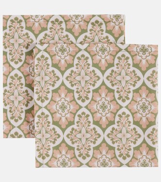 Palazzo Light Pink set of 2 cotton napkins | La DoubleJ